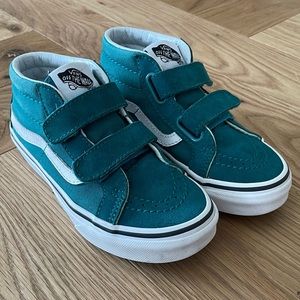 Vans SK8-Mid green high tops